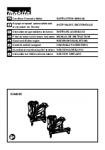 Preview for 1 page of Makita GN420CLSE Instruction Manual