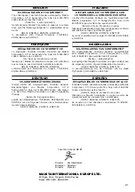 Preview for 41 page of Makita HA14535 Instruction Manual