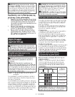 Preview for 61 page of Makita HP332D Instruction Manual