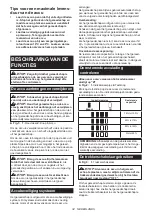 Preview for 34 page of Makita HP332DZJ Instruction Manual