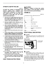 Preview for 4 page of Makita HR1830F Instruction Manual