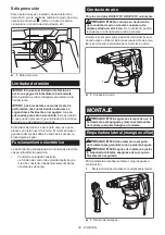 Preview for 38 page of Makita HR3011FC Instruction Manual