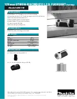 Preview for 2 page of Makita LM01W Manual