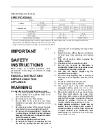 Preview for 2 page of Makita LXCV01 Instruction Manual