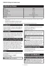 Preview for 5 page of Makita M2401 Instruction Manual