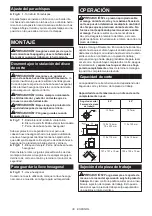 Preview for 38 page of Makita M2401 Instruction Manual