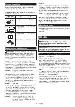 Preview for 61 page of Makita M2401 Instruction Manual