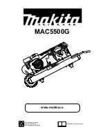 Preview for 16 page of Makita MAC5500G Operating Instructions Manual