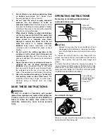 Preview for 5 page of Makita MCC400 Instruction Manual