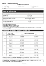 Preview for 60 page of Makita ML003G Instruction Manual