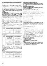 Preview for 22 page of Makita ML702 Manual