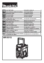 Makita MR001G Instruction Manual preview