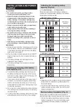 Preview for 9 page of Makita MR006G Instruction Manual