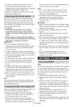 Preview for 10 page of Makita MR006G Instruction Manual