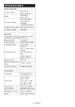 Preview for 16 page of Makita MR007G Instruction Manual