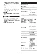 Preview for 29 page of Makita MR007G Instruction Manual