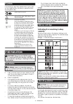 Preview for 8 page of Makita MW001G Instruction Manual