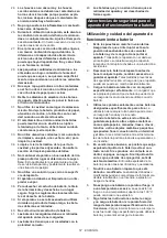 Preview for 57 page of Makita MW001G Instruction Manual