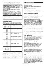 Preview for 72 page of Makita MW001G Instruction Manual