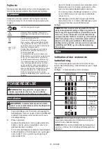 Preview for 79 page of Makita MW001G Instruction Manual