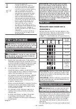 Preview for 164 page of Makita MW001G Instruction Manual