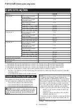 Preview for 53 page of Makita PF400MP Original Instruction Manual