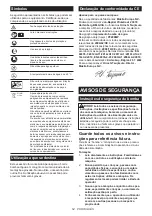 Preview for 54 page of Makita PF400MP Original Instruction Manual