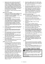 Preview for 17 page of Makita PM001G Instruction Manual