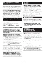 Preview for 81 page of Makita PT001G Instruction Manual