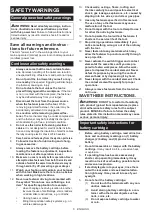 Preview for 6 page of Makita PT001GZ01 Instruction Manual