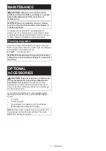 Preview for 11 page of Makita PT001GZ01 Instruction Manual