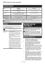 Preview for 86 page of Makita TD00000148 Instruction Manual