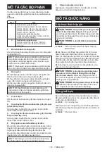 Preview for 153 page of Makita TD00000148 Instruction Manual