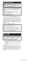 Preview for 154 page of Makita TD00000148 Instruction Manual