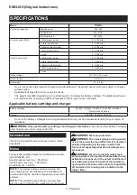 Preview for 5 page of Makita TD003GZ Instruction Manual