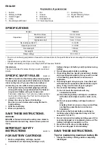 Preview for 4 page of Makita td090 Instruction Manual