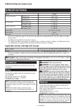 Preview for 4 page of Makita TD111DY1J Instruction Manual