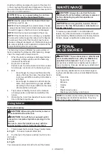 Preview for 9 page of Makita TD111DY1J Instruction Manual