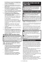 Preview for 33 page of Makita TD111DY1J Instruction Manual