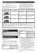 Preview for 42 page of Makita TD111DY1J Instruction Manual