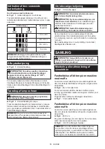 Preview for 55 page of Makita TL064D Instruction Manual