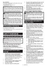 Preview for 5 page of Makita TW004G Instruction Manual