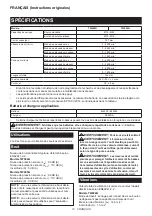 Preview for 12 page of Makita TW004G Instruction Manual