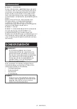 Preview for 21 page of Makita TW1000 Instruction Manual