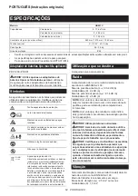 Preview for 64 page of Makita UB001C Instruction Manual