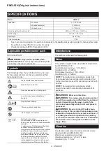 Preview for 9 page of Makita UB001CZ Instruction Manual