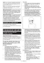 Preview for 19 page of Makita UB001CZ Instruction Manual