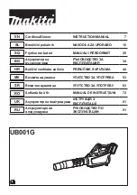 Makita UB001G Instruction Manual preview