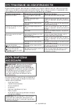 Preview for 43 page of Makita UB001G Instruction Manual