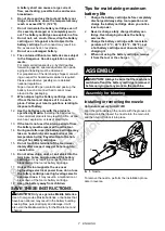 Preview for 7 page of Makita UB101D Instruction Manual